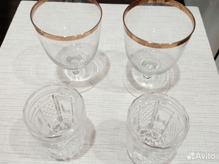 Стаканы, рюмки СССР