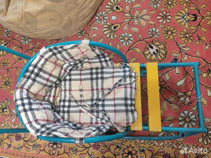 Детские санки на колесах