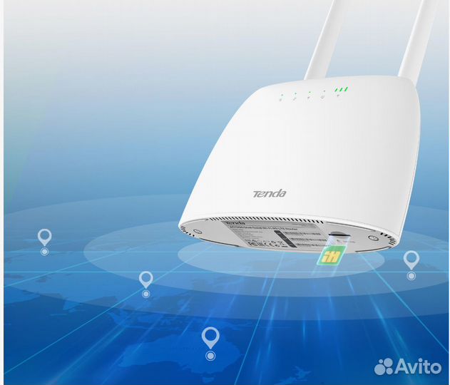 4G wi fi роутер Tenda 4G07 роутер под сим карту