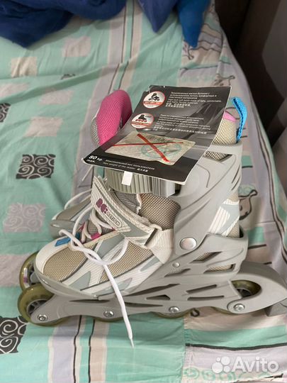 Роликовые коньки женские 37