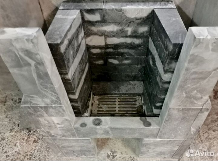 Печь камин отопительная