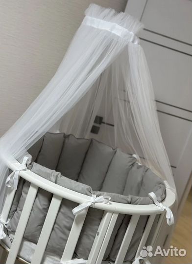 Бортики в детскую кроватку