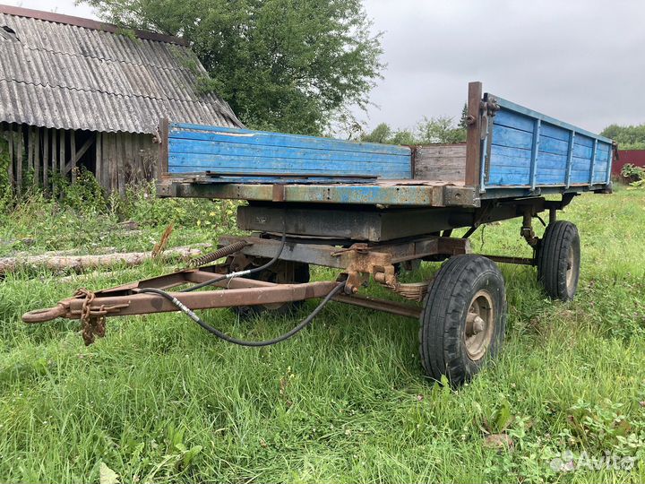 Прицеп тракторный 2ПТС-4 887б, 1989