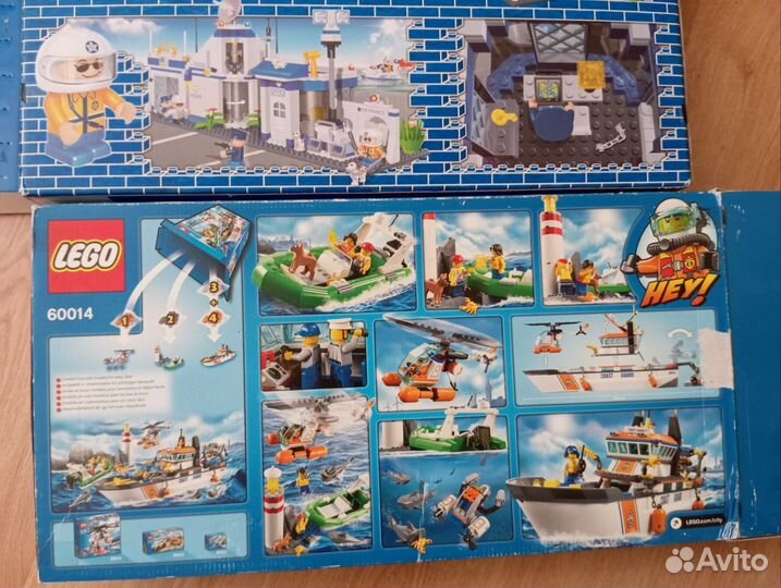 Конструктор lego, 4 набора
