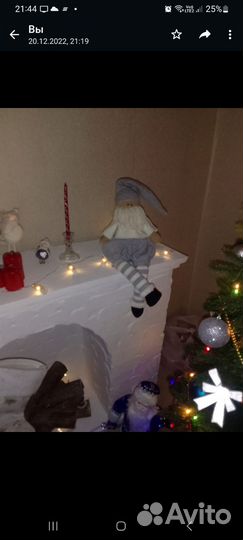 Интерьерная игрушка Рождественский гном