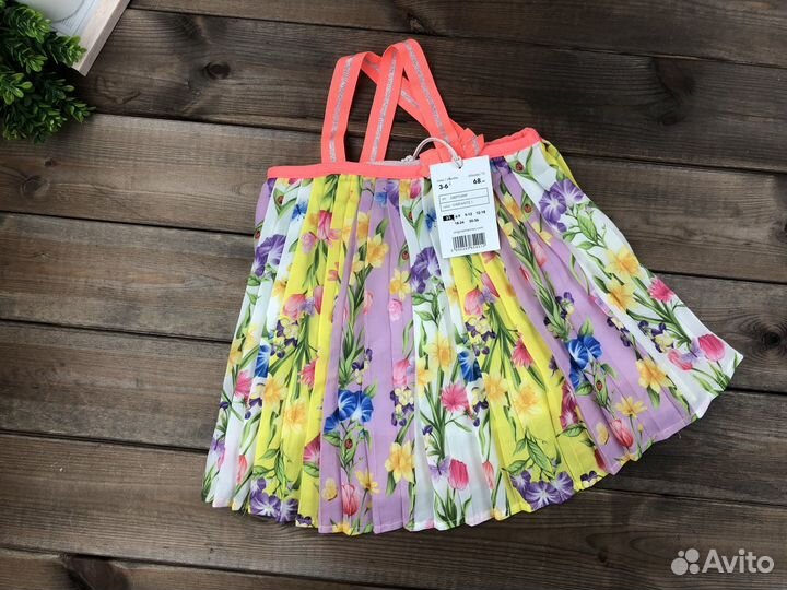 Сарафан детский в цветочек для девочки Италия