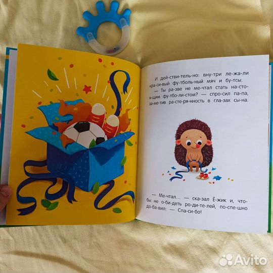 Детская книга подарок для ёжика Ирина Зартайская