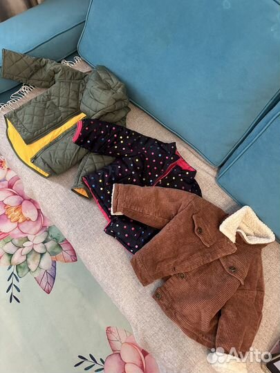 Куртка демисезонная для девочки 86