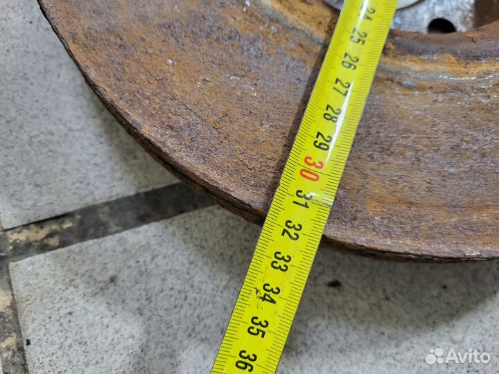 Тормозной диск Audi A6 C6