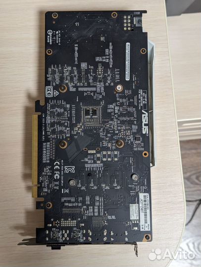 Видеокарта Asus GeForce GTX 1060 dual OC 6GB