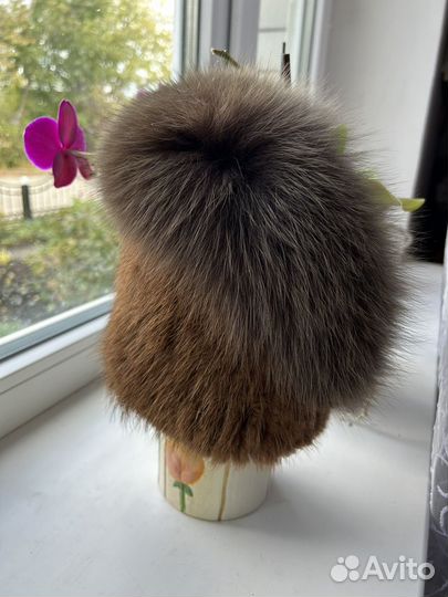 Шапка норковая женская