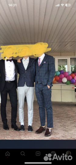 Мужской костюм тройка