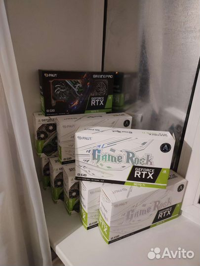 Видеокарта Palit GeForce RTX 3070 Ti GameRock (NED