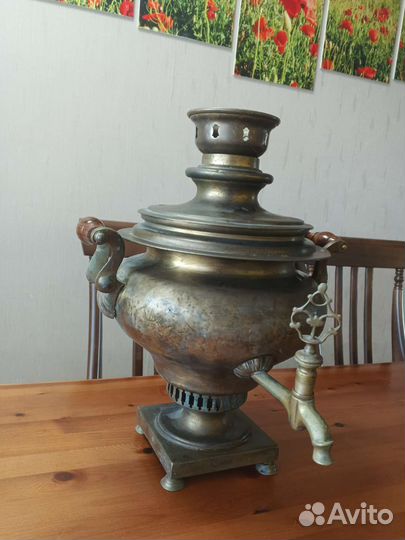 Самовар угольный 4л