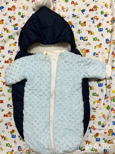 Конверт на выписку для мальчика весна осень