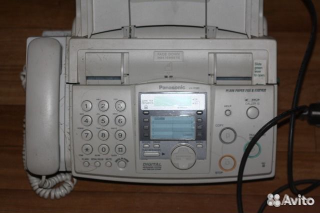 Телефон-Факс Panasonic KX-FLM363. Рабочий