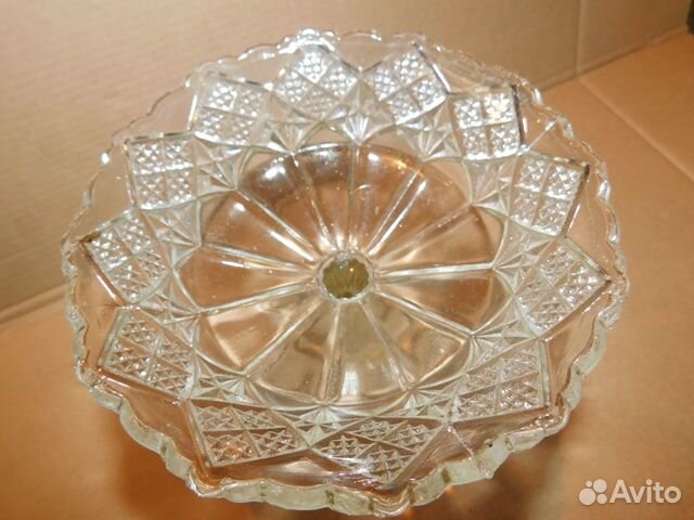 Антикварная, красивая вазочка-креманка СССР Н.Э.П