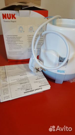 Подогреватель детского питания nuk thermorapid