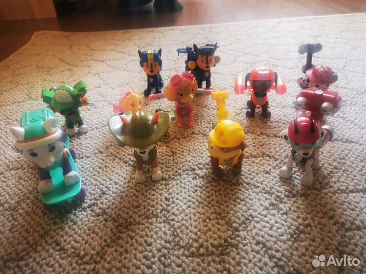 Игрушки щенячий патруль