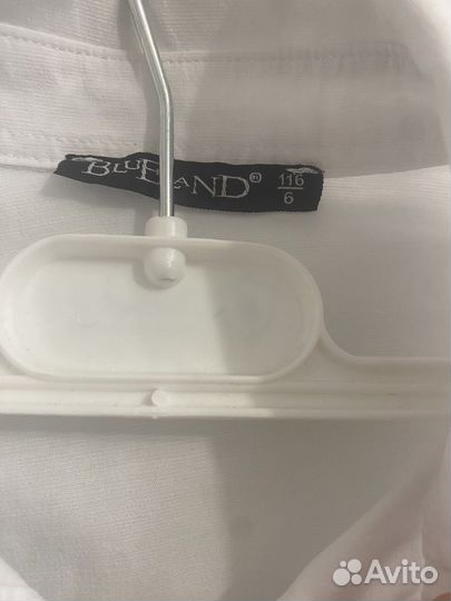 Рубашка школьная на мальчика, 116р