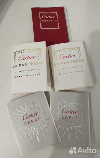 Cartier набор пробников оригинал