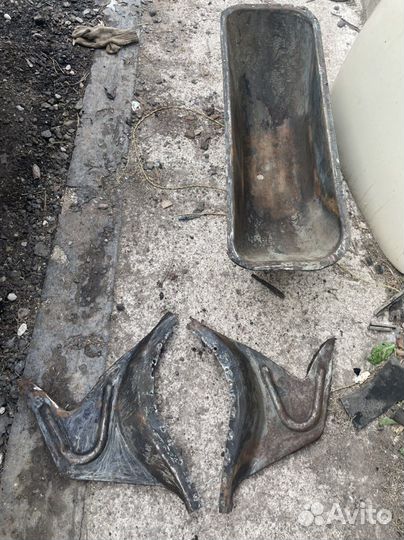 Газ 21 углы пола багажника СССР