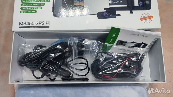 Видеорегистратор navitel MR450 GPS черный