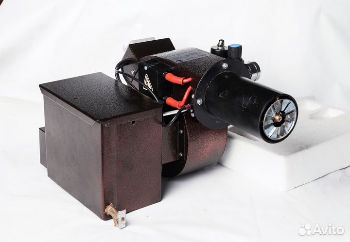 Горелка на отработке с цифровым дисплеем