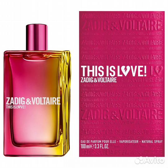 Zadig&voltaire This is love Pour elle, оригинал