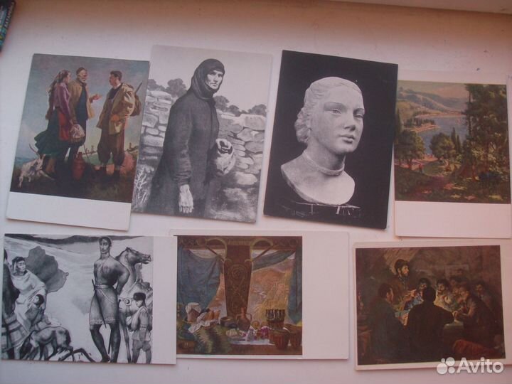 Изобразительное искусство Грузинской сср. Открытки