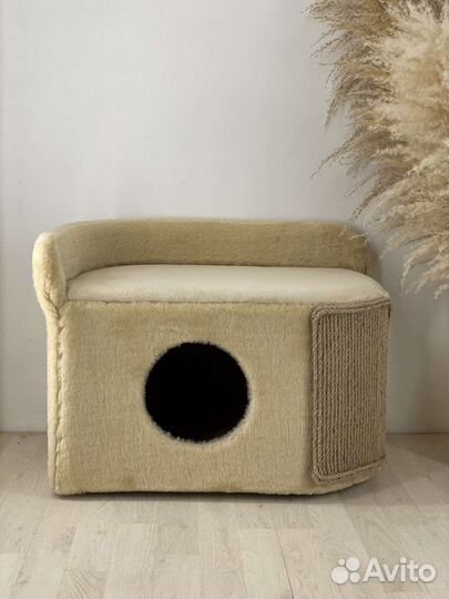 Домик когтеточка для котят, кошки, кота, собачки