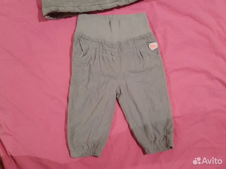 Костюм на теплую осень 6-9мес