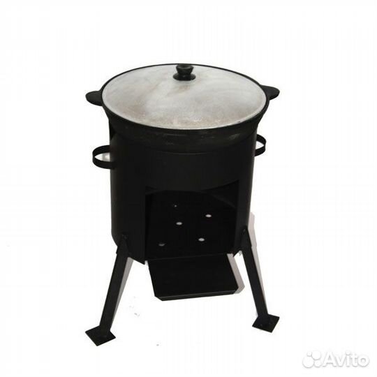 Комплект Казан с печкой на 10 литров