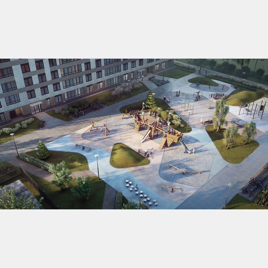 1-к. квартира, 69 м², 1/16 эт.