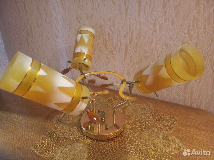 Люстра потолочная подвесная бу