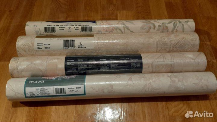 Обои остатки