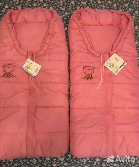 Теплый конверт в коляску