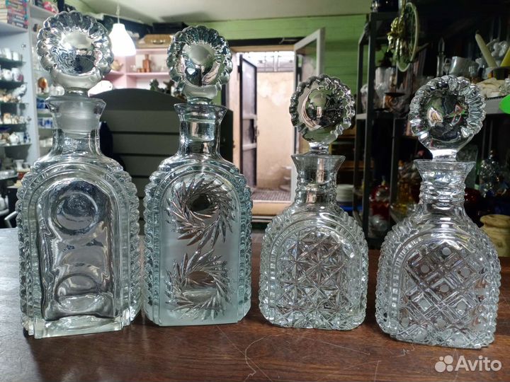 Графин хрустальный СССР