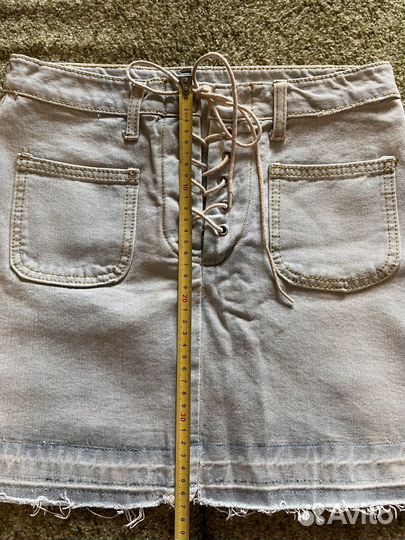 Юбка джинсовая