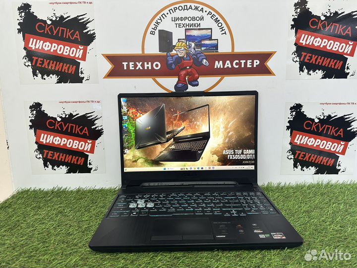 Игровая бомба Asus TUF 1650ti 12 ядер 16 ram