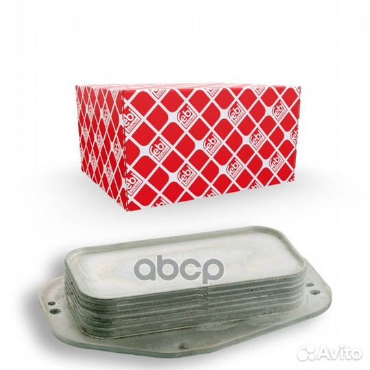 Радиатор масляный, двигательное масло 101407 Febi