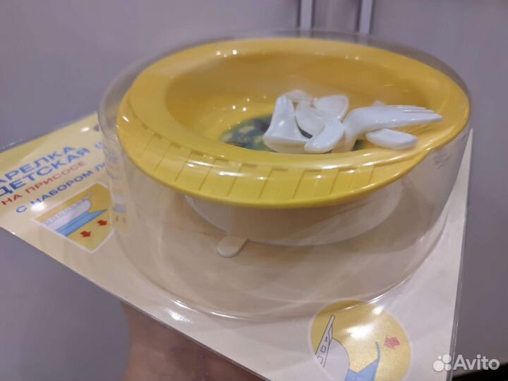 Тарелка на присоске