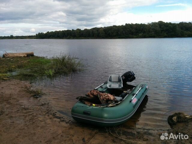Продам лодку пвх на прицепе с мотором тохатсу 9.8 купить в Пролетарии ...