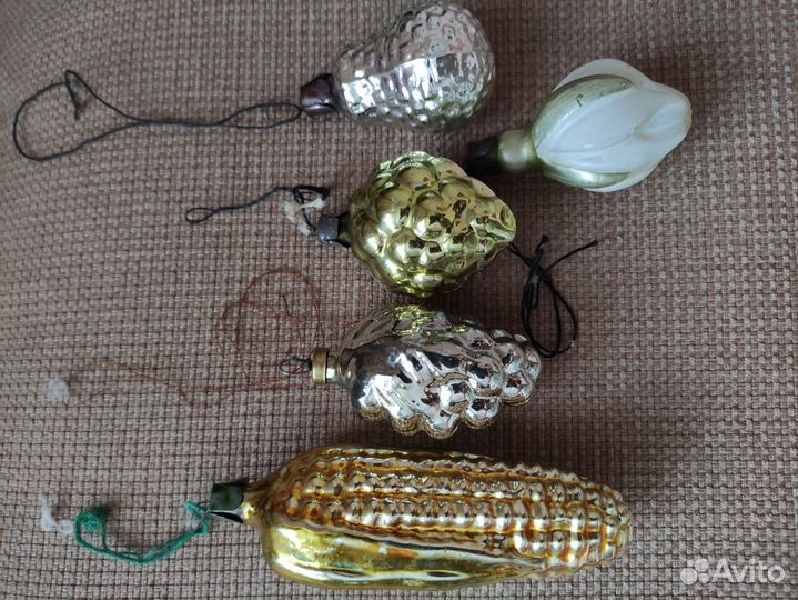 Елочные игрушки СССР. 60 х годов