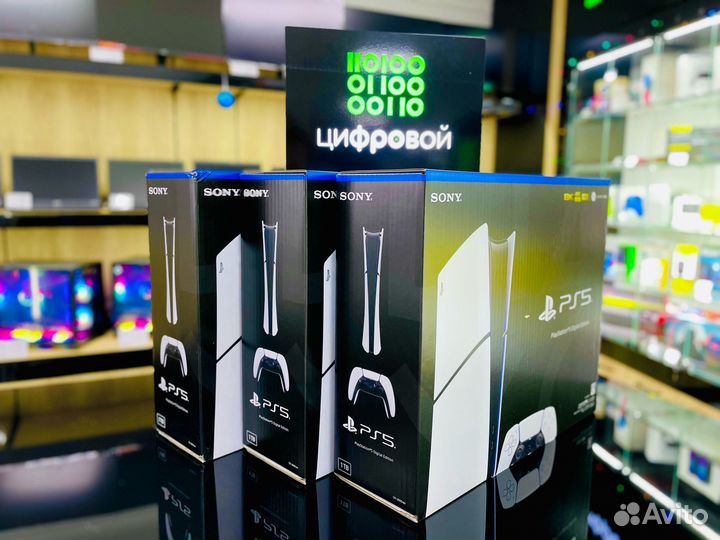 Новая Sony Playstation 5 Slim Digital Edition 1Tb