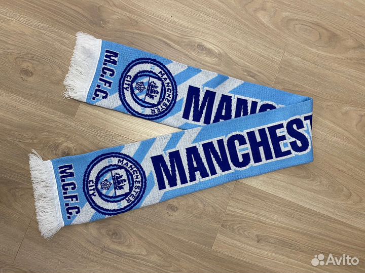 Шарф футбольный Манчестер Сити