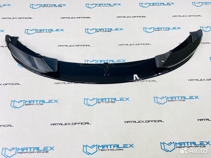 Сплиттер переднего бампера BMW F32, M Performance