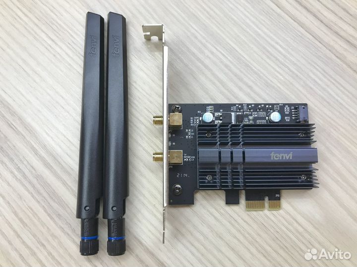 Pci-e wifi 6 адаптер