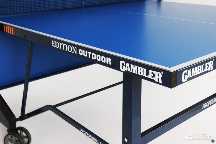 Стол теннисный Gambler Edition Outdoor Синий