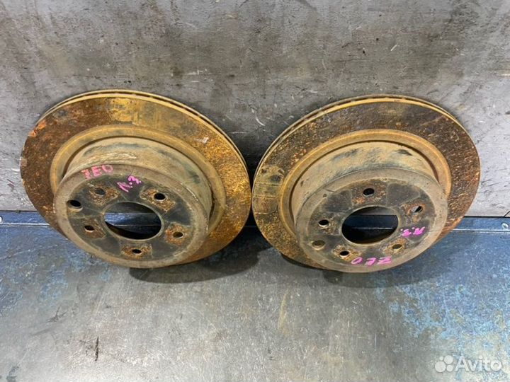 Диски комплект задние Nissan Leaf ZE0